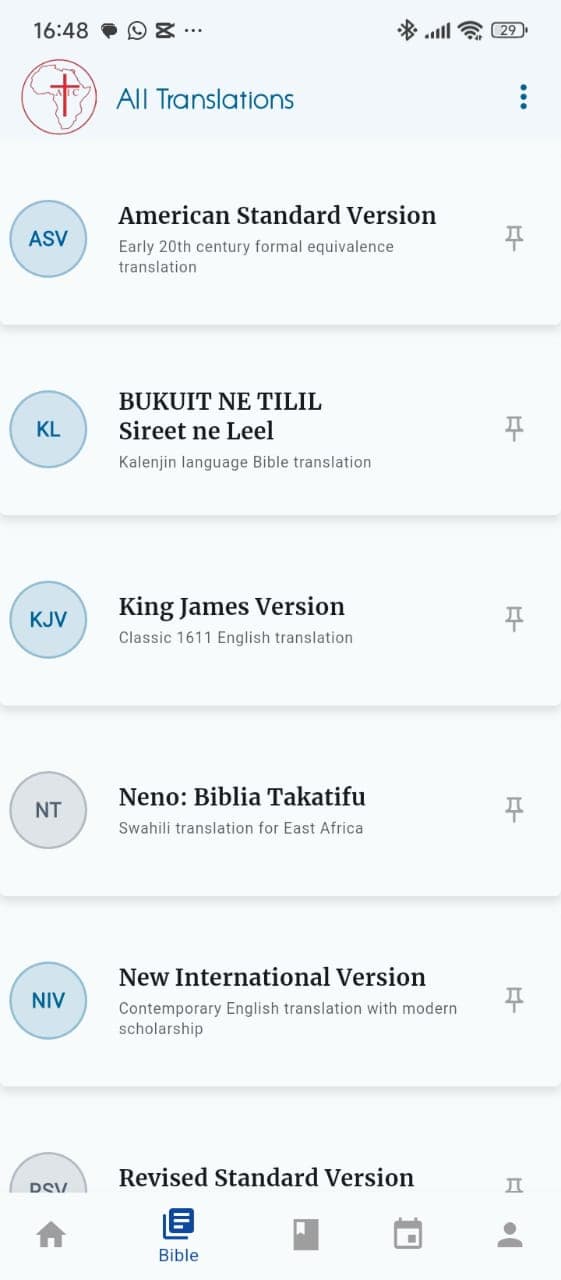 The Shepherd App mobile screenshot in light mode